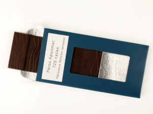 Tablette chocolat noir origine : Pérou Apurimac 72% cacao