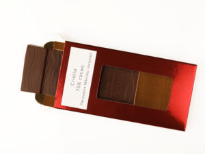 Tablette chocolat noir Criollo 75% cacao