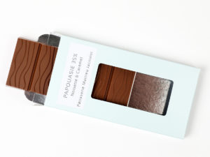 Tablette chocolat au lait origine : Papouasie 35% cacao