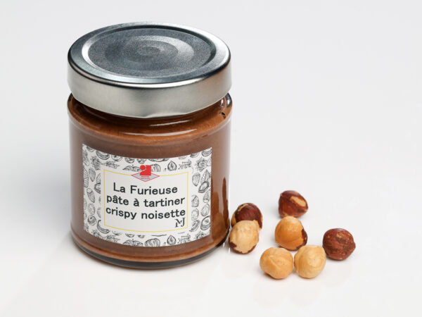 La Furieuse pâte à tartiner crispy noisette