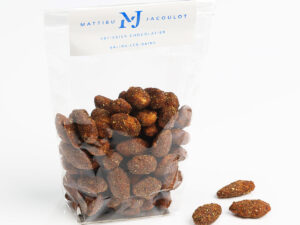 Amandes caramélisées salées